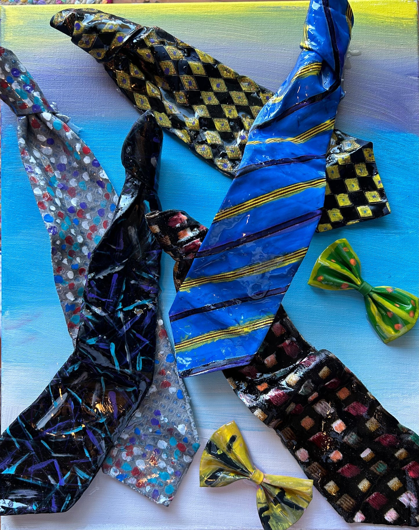 Tie Art Project